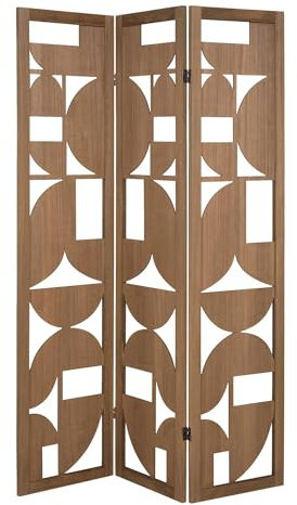 Atmosphera - Paravent Hernan h170cm Marron