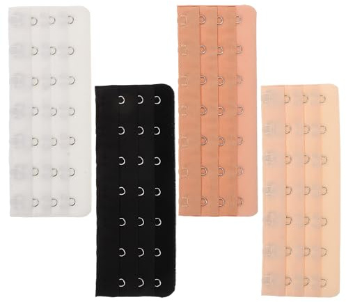 VALICLUD Kit D'Extension De Soutien- À 7 Crochets En Acier Inoxydable Et Polyester Rallonges Élastiques Confortables Et Respirantes Pour Lingerie Femme Accessoires Pratiques Pour Ajustement Facile