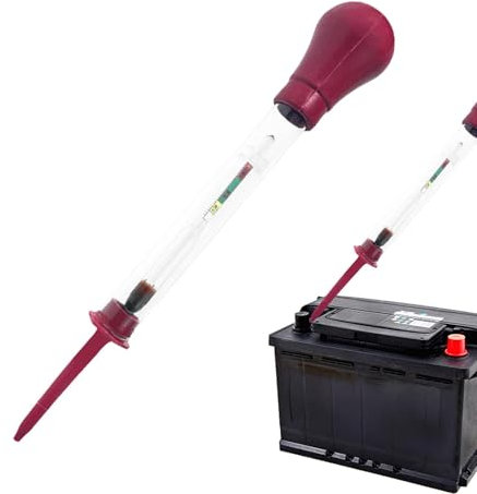 DAWCBVJQ Probador de anticongelante para automóviles,Probador de anticongelante - Probador de medidor de líquido de batería automática | Probador automático potente del medidor de líquido de la