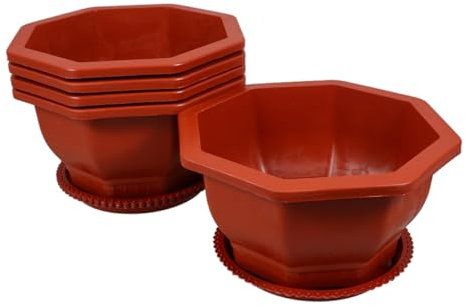 Milisten 5stücke Pflanzgefäße Für Zimmerpflanzen Outdoor Blumentopf Sukkulenten Topf Orchideentopf Gärtnerei Topf Dekoration Töpfe Für Pflanzen Indoor Blumentöpfe
