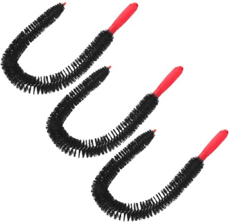 SHINEOFI 3piezas Cepillo De Limpieza Flexible Cepillo para Tubos y Serpentines Herramienta De Limpieza para Secadoras Lavadoras para Limpiar Botellas y Desagües Largos