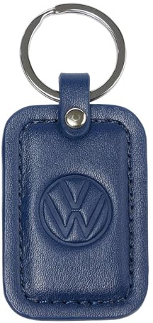 Volkswagen 330087010A287 Porte-clés avec logo VW Bleu, bleu, Taille unique, Contemporain