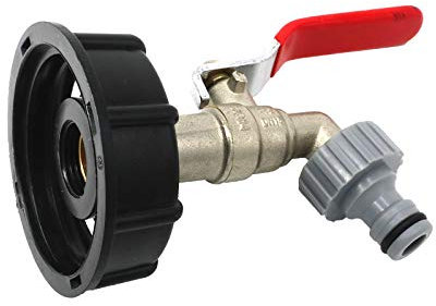 DLZFUDTY Rubinetto per Serbatoio,Rubinetto per Tanica Valvola di Ricambio del connettore della valvola di Ricambio del connettore del connettore dell Adattatore del Tank Tank(140x85mm)