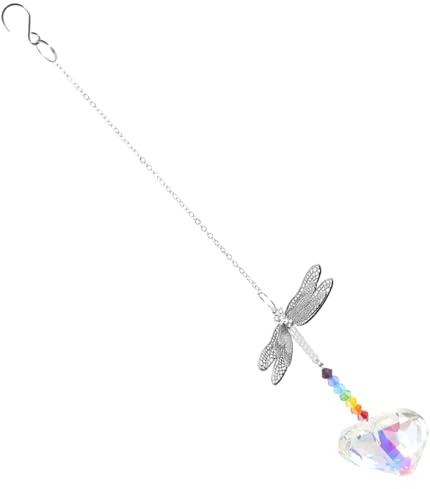 TOYANDONA Adorno Colgante de con Diseño de Decoración para y Jardín Prisma Atrapasoles de Colores Aleatorios Elegante y Versátil para Pared o Ventana