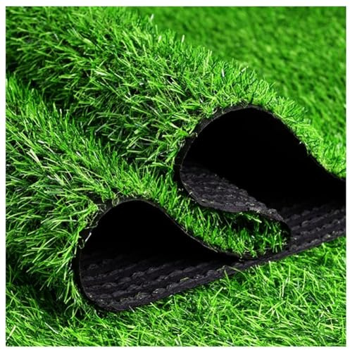 Estera De Césped Artificial, 3m X 10m 3x5m Césped De Jardín Césped Realista Alfombra Falsa Alfombra De Césped De Alta Densidad Césped Sintético, For Ornamento De Paisaje Al Aire Libre(3x5m)