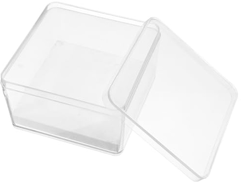 COOPHYA 1juego Caja de Exhibición Transparente para Insectos con Soporte Seguro Resistente y Anticaídas Mini Expositor de Muestras para Entomología Contenedor Estable para Escritorio