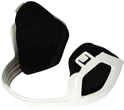 ABUS Scraper 3.0 WinterKit für den Fahrradhelm – Ohrenschützer und Helmmütze gegen Kälte und Wind – Weiß, Größe M