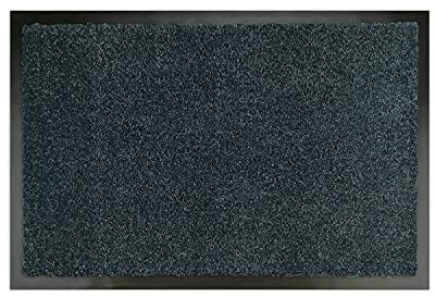 WohnDirect Fußmatte Anthrazit 50x70 cm – rutschfest & waschbar