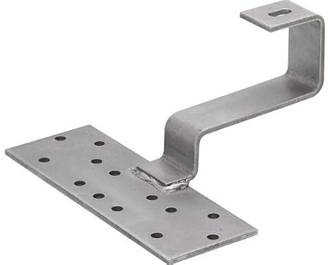 Dachhaken Edelstahl für Biberschwanzziegel kompatibel mit Photovoltaik-, Röhren- und Flachkollektoren 650100034