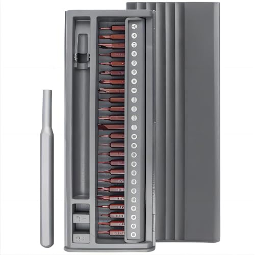 26 in 1 Precision Screwdriver Set, Mini Magnetic Screwdriver Bits Kit with Handle, Electronic Repair Tool Kit for Phone, Laptop, Camera, Watch, Computer, MacBook, Glasses
