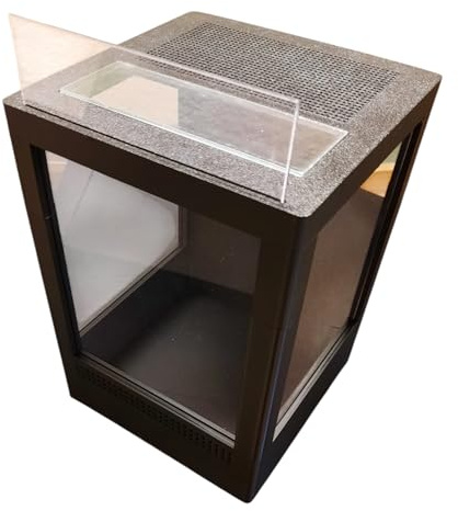 Terrarium für Springspinnen, 25x18x18 cm, Acryl, 3D-gedruckt, doppelte Belüftung