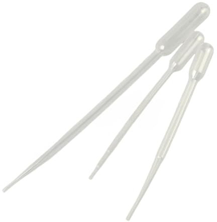sporful Lot de 10 absorbeurs de diluant en plastique, compte-gouttes en verre, peinture solvant pour modélisme, mélange de couleurs et outils de peinture (plastique 5 ml)