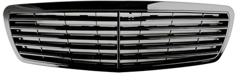 ATUMY Kühlergrills Nieren Kühlergrill Frontgrill passend für Mercedes-Benz E-Klasse W211 E320 E350 E55 AMG 2002–2006