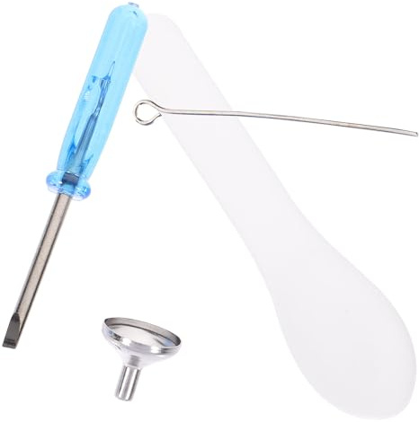 DIYEAH Kit Entonnoirs Mini Urne Acier Inoxydable Outil de Remplissage pour Bijoux Crémation Accessoires Durables et Faciles à Utiliser Ensemble Complet