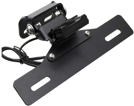 Nummerplåtshållare Bakre Fäste Motorcykel Skärmskyddsavlägsnare För Suzuki GSX1300R För Hayabusa 1300 2021-2025 Nummerplåtsfäste(Black)