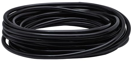 VALICLUD Tuyau D'arrosage PVC Flexible 10 Mètres pour Irrigation Goutte à Goutte Jardin Extérieur Résistant Soleil Système D'irrigation Fiable pour Serrage et Potager
