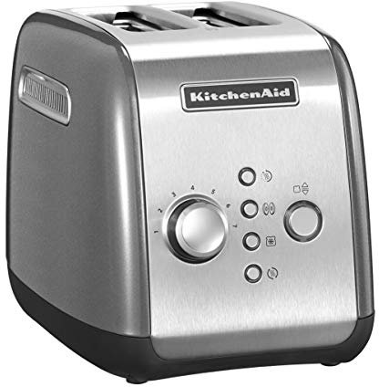 KitchenAid 5KMT221BSX Toaster mit 2 Schlitzen, Edelstahl