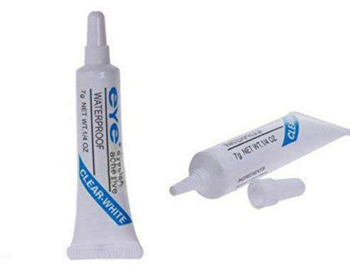 Harlington Group False Eyelash Clear Glue Super Hold Eye Lash Adhesive 7g Waterproof Formula Strong Hold