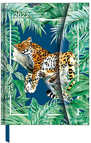 Jungle 2022 - Diary - Buchkalender - Taschenkalender - 16x22: Magneto Diary