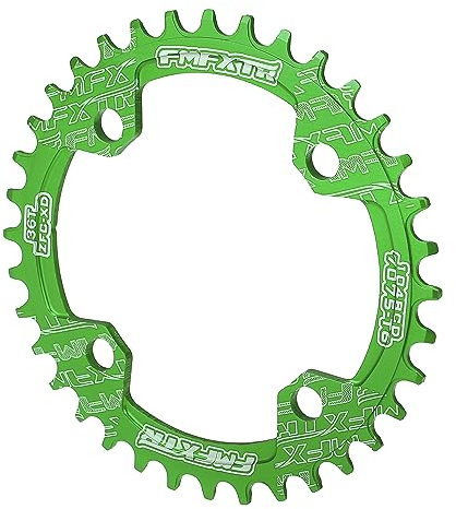 X AUTOHAUX 36 Zähne, 104 mm, breite Kettenblatt, Kurbelgarnitur, Zahnplatte, Grün
