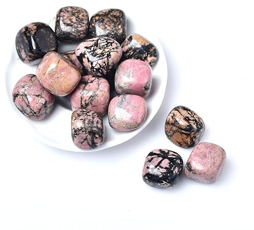 Pierre à rouler en cristal naturel, 27 couleurs, échantillon de gravier carré poli pour aquarium, décoration d'intérieur, quartz rose, 50 g