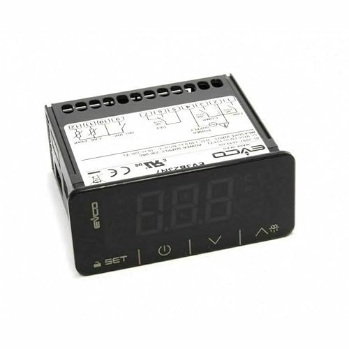 ASPARES EVCO original 230 V termostato digital controlador de temperatura, frigorífico, refrigerador, botella
