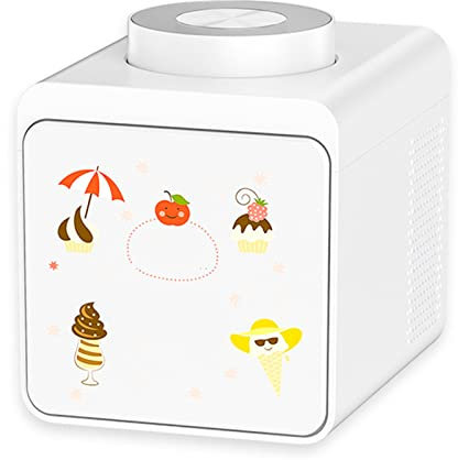 INPETS Mini sorbetière Maison, sorbetière électrique Maison 1L, qualité Alimentaire avec Affichage LED, congeler automatiquement Le Yaourt, Sorbet for Enfants
