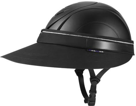 Tontron Hosriding Helmvisier |Abnehmbarer Helm-Sonnenschutz (Schwarz&Silber)