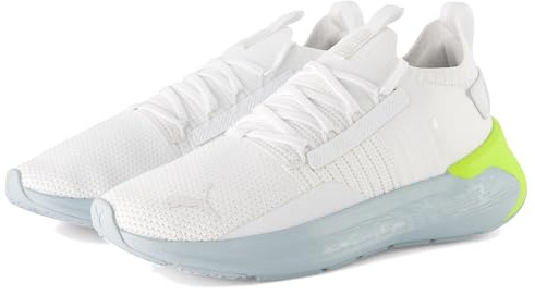 PUMA Scarpe da corsa Softride Symmetry Fuzion da donna, Puma Mela bianca/frizzante, 8.5