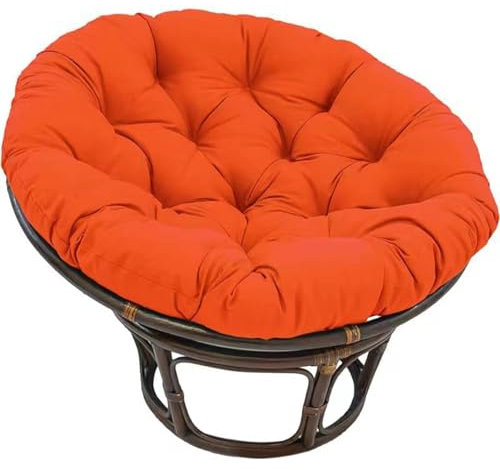 B,90cm,Papasansessel Kissen Groß Wasserdicht Papasan Sitzkissen Für Hängesessel Rund Papasan Sessel Garten Stuhlauflag Bequem Weich Hängesessel Kissen Für Korbsessel