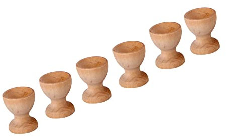 OUNONA 3 Sätze Eierschale Eierablage Steht Für Stand Bindestrich Groß Ostereier Basteln Ostereier Anmalen Mit Kindern Werkzeug Zum Malen Von Eiern Ostereier-malständer Holz 6 Stück * 3