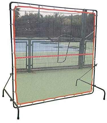 Tragbares Tennis-Rebound-Netz, 6,7 x 6 Fuß große Rebound-Wand für Tennisschläger, Sportball-Rückwand, ausgezeichnetes Tennistraining, für Tennis-Rebounder im In
