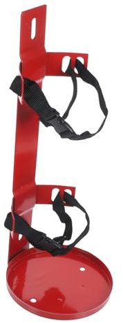 Operitacx Supporto Da Parete Per Estintore Compatibile 5-7kg Con Cinghie Regolabili Porta Estintore Da Parete Salvaspazio Per Casa Ufficio Hotel e Barca Facile Da Installare