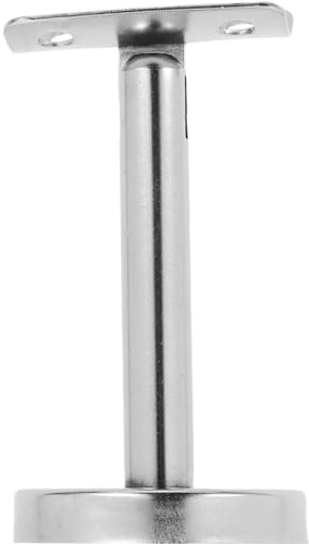 Sewroro Stainless Steel Handrail Bracket Wall Mounted Holder for Indoor Stairs Support Banister Fitting with Straight Design and Easy Installation