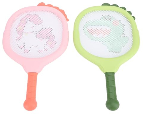 Cryfokt Lättvikts Tennisracket i Plast för Barn för Nybörjare på Dagis Familjens Lektid och Färdighetsutveckling