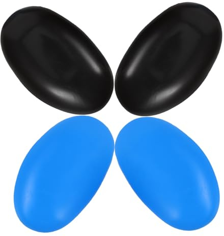 MUSISALY 2 Paia Copriorecchie Riutilizzabili in Plastica per Tintura Chioma, Protezione Auricolare Chimica per Salone e Uso Domestico, Cuffie Copri Orecchie per Colorazione Chioma