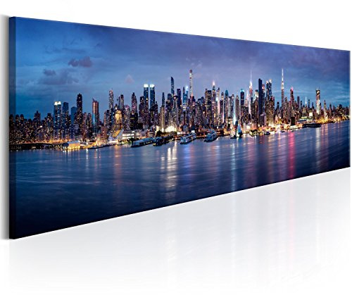 murando - Leinwandbild Stadt City NY, 135x45 cm, 1-teilig, Schlafzimmer