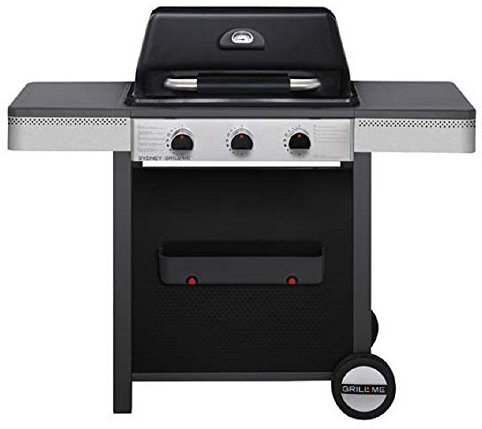 PEBSHOP Barbecue a Gas Rio cm. L126 x P58 x H109