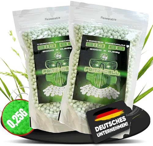 Fritz-Cell BBS Bio Tracer Airsoft Softair 2000er Packs Tactical 6mm