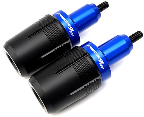 Motorrad Zubehör Sturzpads Für tracer9gt TRACER 9 GT 9GT 2025 tracer9 2026 | Für TRACER 9GT plus 2024 tracer9 gt+ 2021 2022 2023 Motorrad Rahmen Schieber Sturzschutz Crashpads Protektoren (Blau)