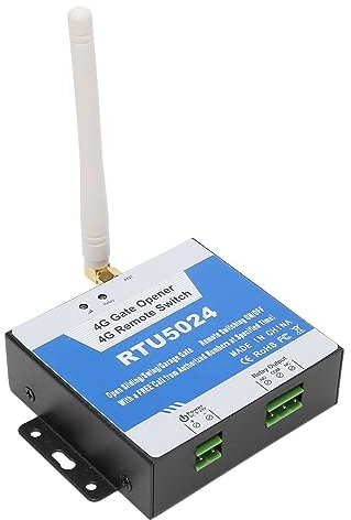 Apriporta GSM RTU5024, Interruttore Remoto GSM 2G/3G/4G, Apriporta con Controller di Accesso Remoto Alla Porta con Controllo Quadrante GSM
