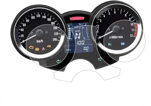 HAONEL Instrument Film Dashboard Screen Protector Replacement for Kawasaki Z900RS 2018-2019 Cluster Display Screen Protective Cover