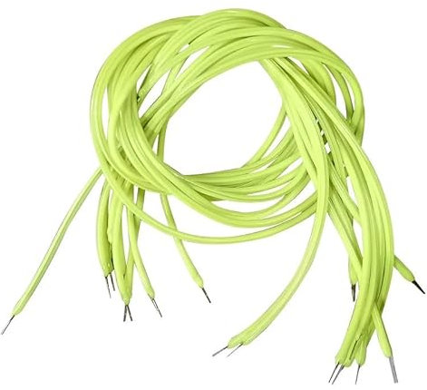 Flexibles Filament, LED, weich, 3 V, 255 mm, 300 mm, Lampenteile, DIY-Glühlampen, Zubehör, Diodendekoration, Grün, 300 mm, 2 Stück