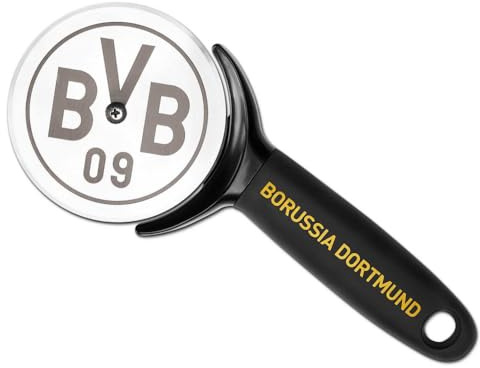 Dortmund Borussia Pizzaschneider | Pizzaroller aus Edelstahl BVB 09