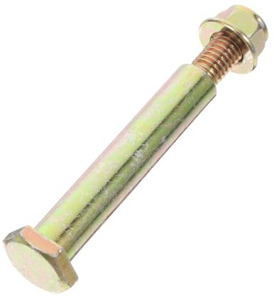 SUPVOX Universal Lawn Mower Wheel Lug Bolt and Locking Nut Steel Rear Wheel Screw Bolt Compatible Lawn Mower and Grass Trimmer Attachments