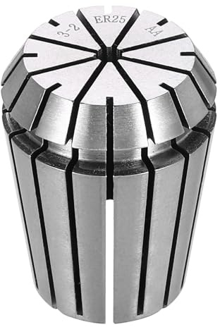 QUARKZMAN Pince À Ressort ER25 3mm Pour Fraiseuse CNC Tour Outil | Pinces De Précision, Acier À Ressort 65Mn