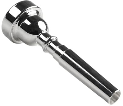 MoSundi Embouchure de trompette pour 7C/5C/3C/1.5C/1C, embouts de rechange en cuivre compatibles avec les instruments en laiton standard, argent 5C