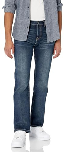 Wrangler Red Kabel Regular, Jeans para Hombre, Azul (Dark Stone), 34W / 30L