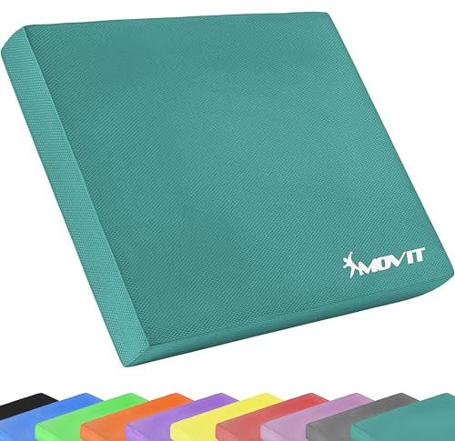 MOVIT® Balance Pad 50 x 40 x 6 cm, TPE, rutschfest, 10 Farben | PE-Wackelkissen mit Waffelstruktur für Balance, Koordination, Yoga, Pilates, Core- und Reha-Training, hautverträglich
