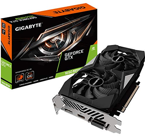 Gigabyte GeForce GTX 1650 Super Windforce OC 4G (4 Go GDDR6/PCI Express 3.0/1755 MHz/12000 MHz)